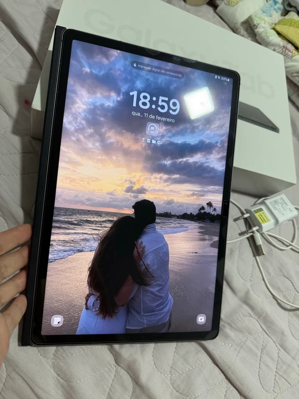 Tablet S9 FE+ com um ano de uso  - Foto 5