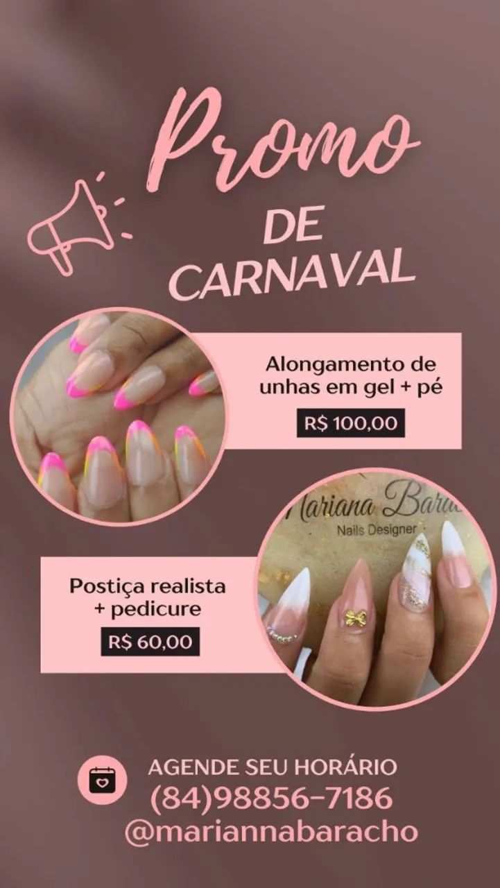 Promoção de Carnaval unhas - Foto 2