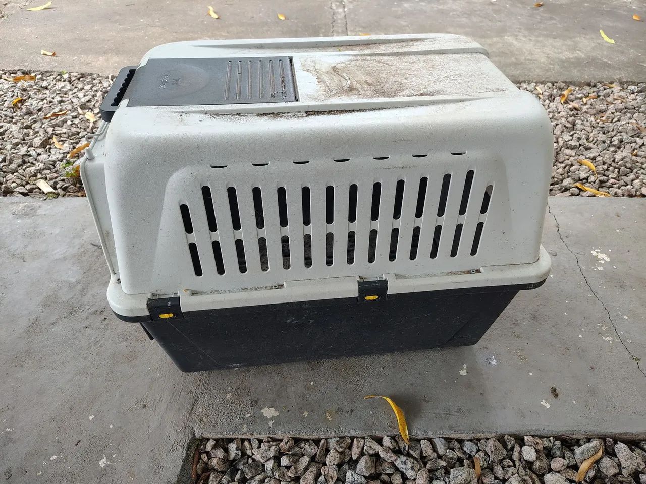 Caixa de transporte de animais grande
