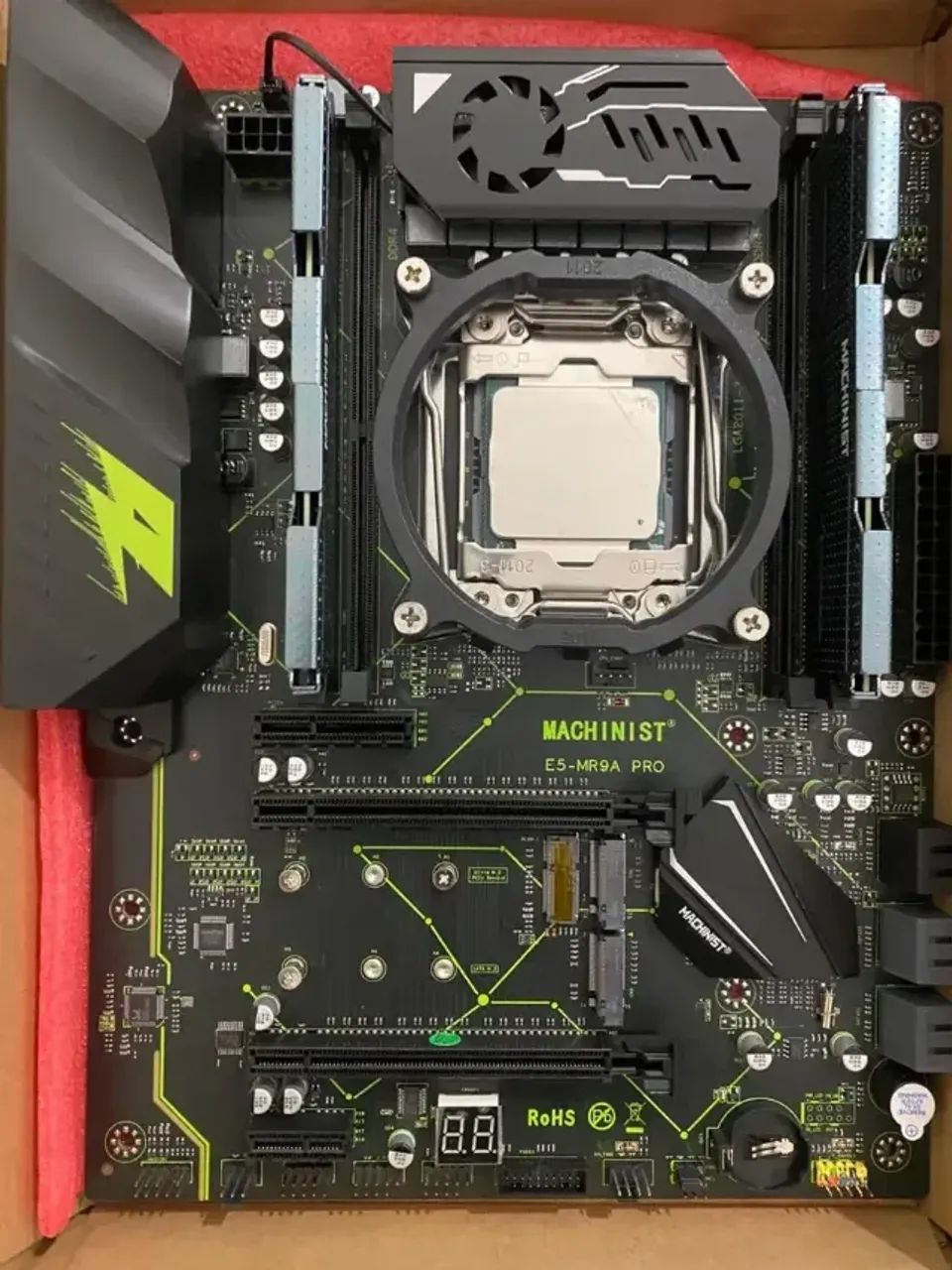 Kit Placa Mae Machanist Mr9a Pro Xeon E5-2670 V3 16gb Ram - Foto 2