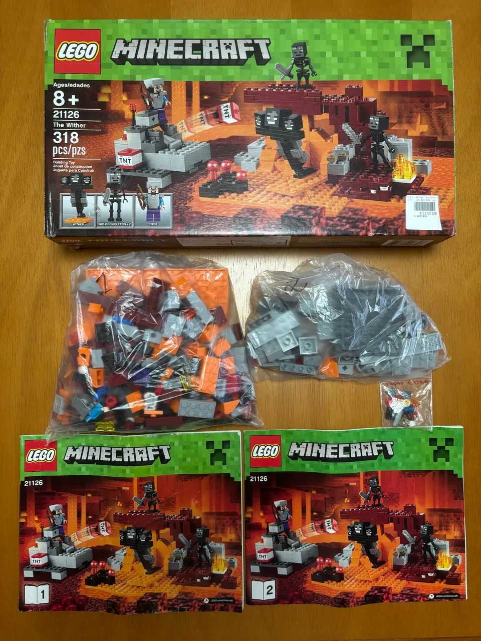 LEGO 21126 MINECRAFT THE WHITER