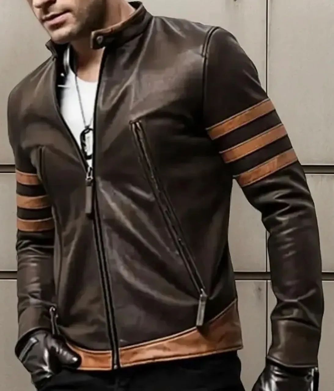 Jaqueta couro legítimo Wolverine. - Foto 2