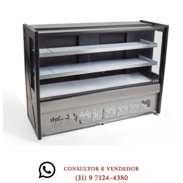 Balcão Refrigerado 1,75M 2 Placas Polar