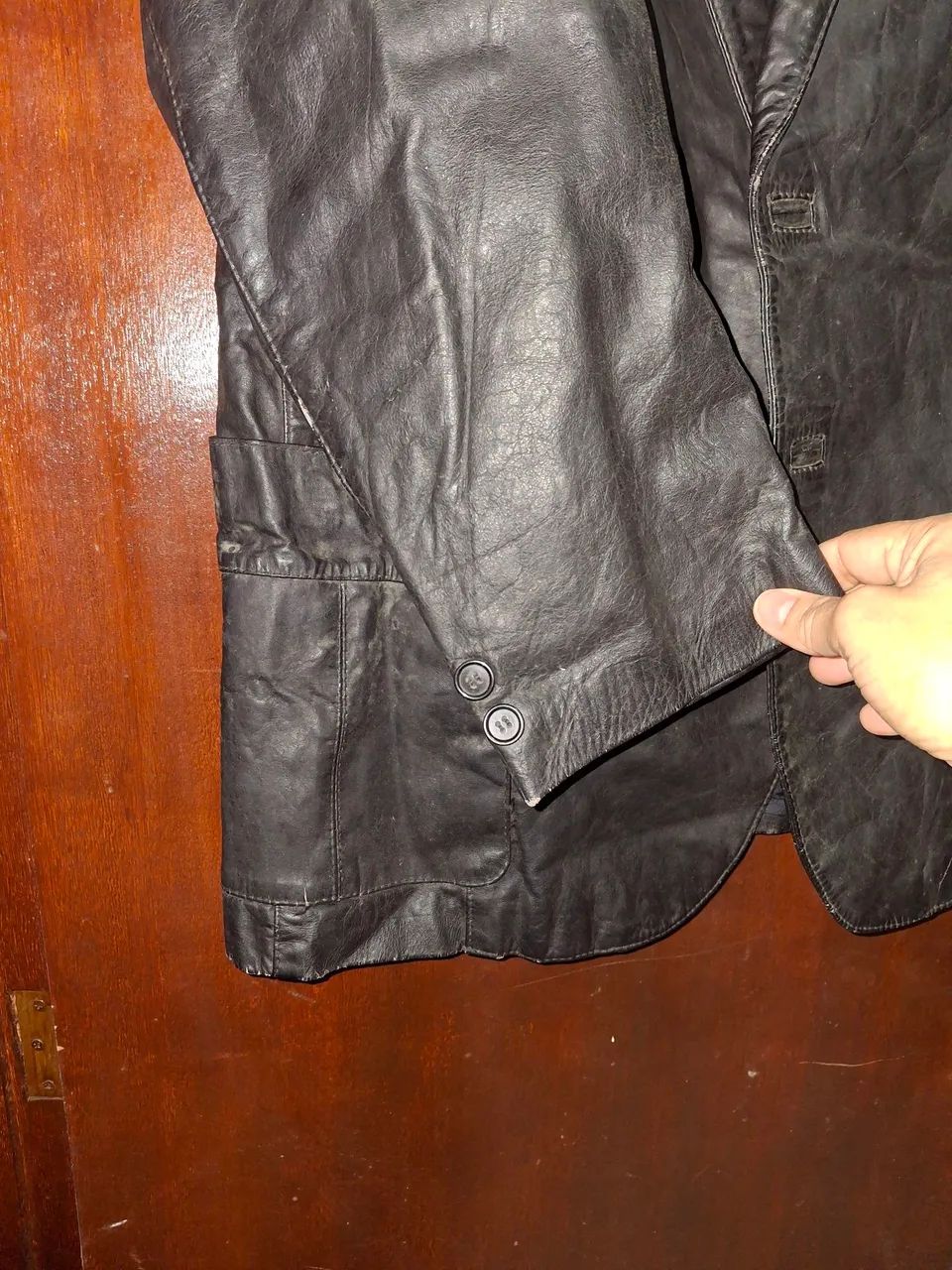Blazer masculino couro CGC - Foto 2