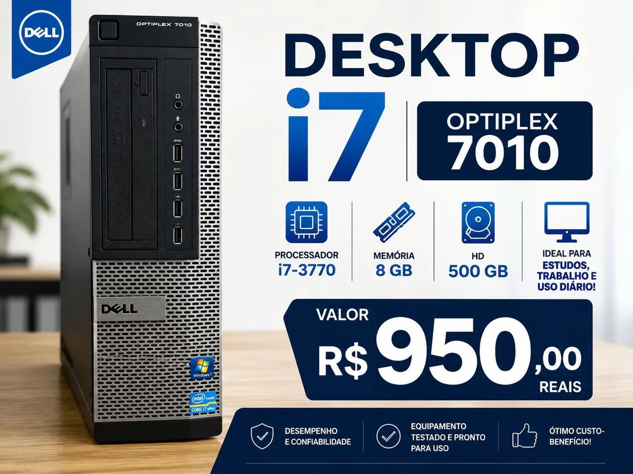 DESKTOP DELL OPTIPLEX 7010