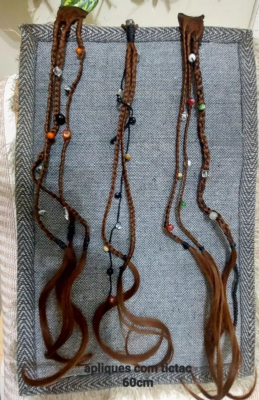 APLIQUES DE CABELO COM TIC TAC - Foto 3