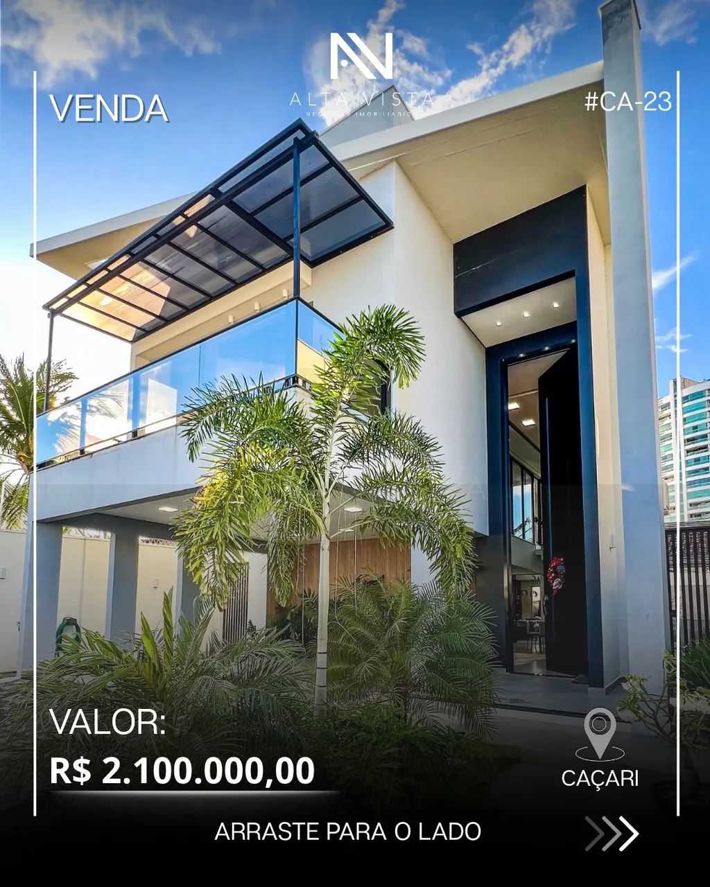 Casa 3 quartos em Caçari