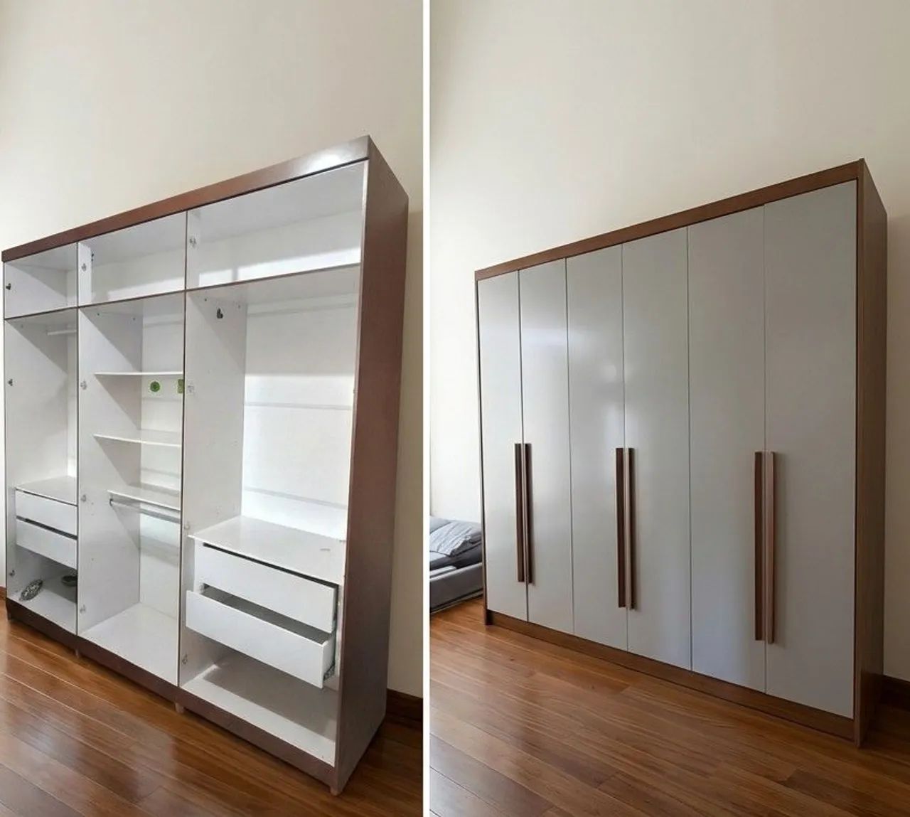 Guarda roupa 6 portas casal 