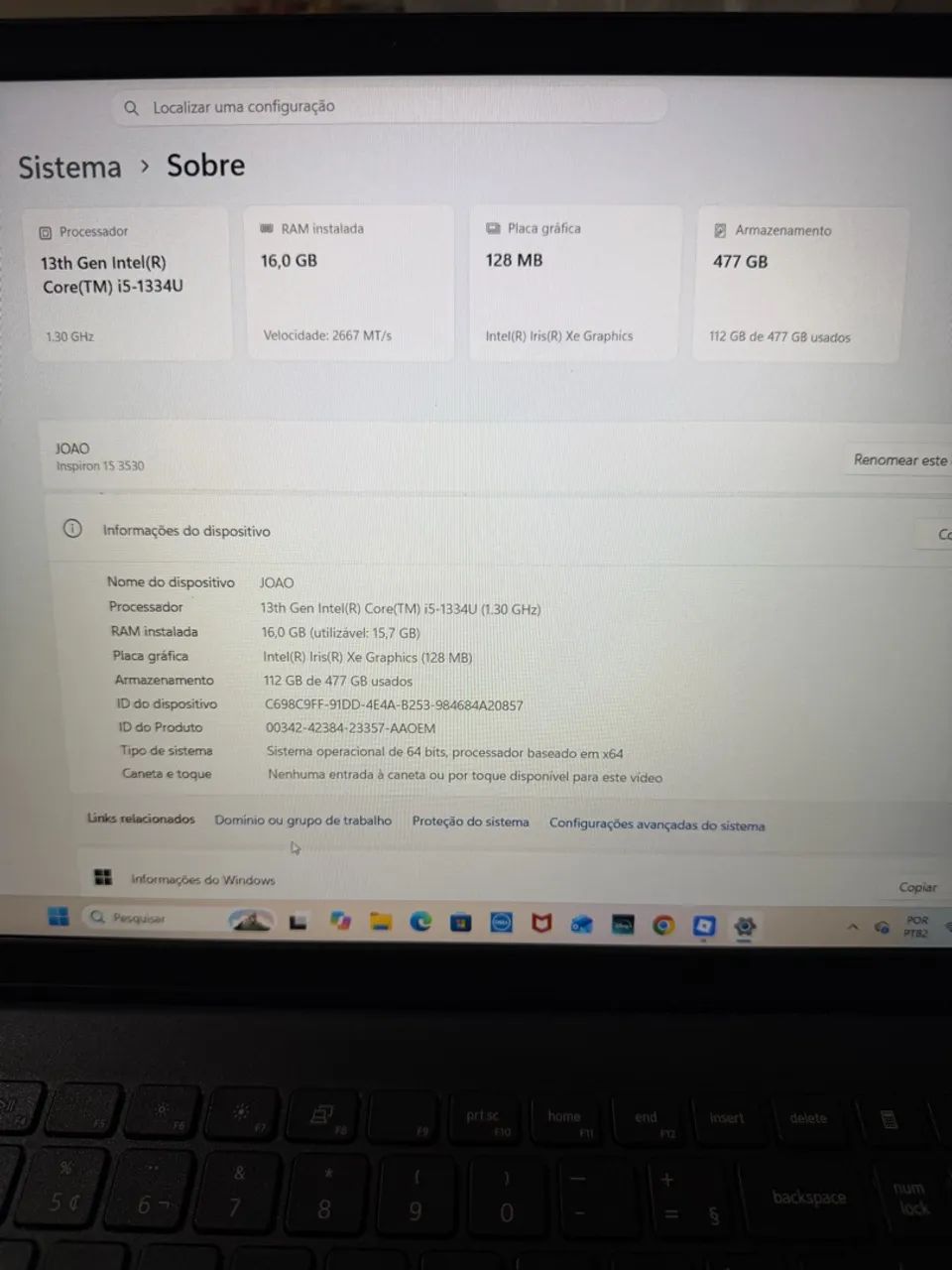 Venda-se um notebook 