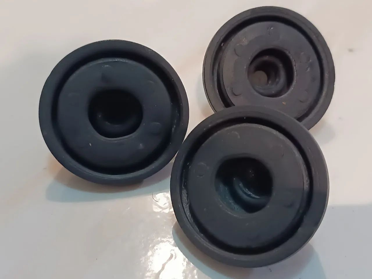 Pés de borracha com mola para toca discos gradiente da linha DS - Foto 3
