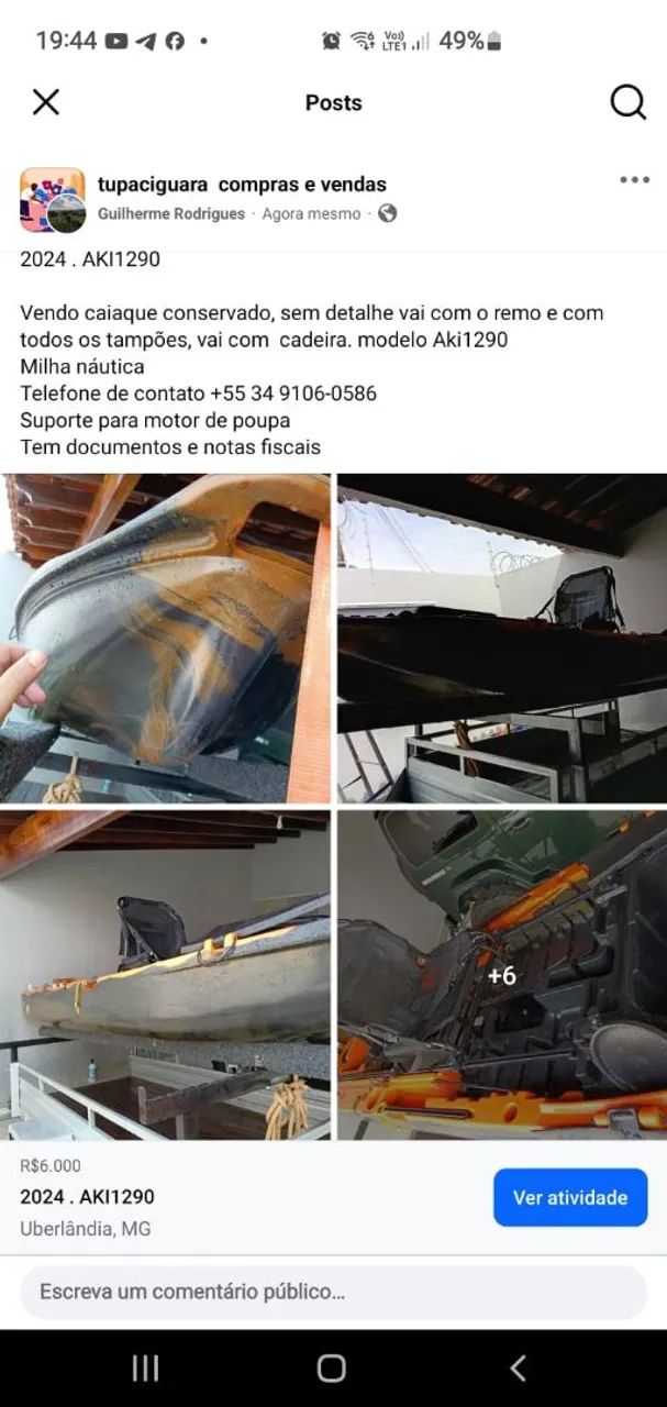 Caiaque  - Foto 3