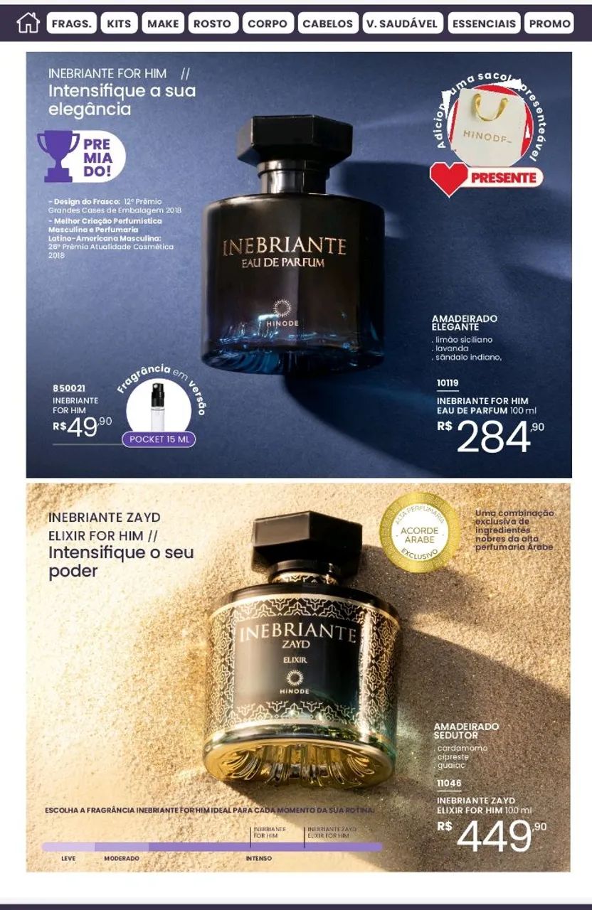 Perfume Inebriante Hinode - Foto 5