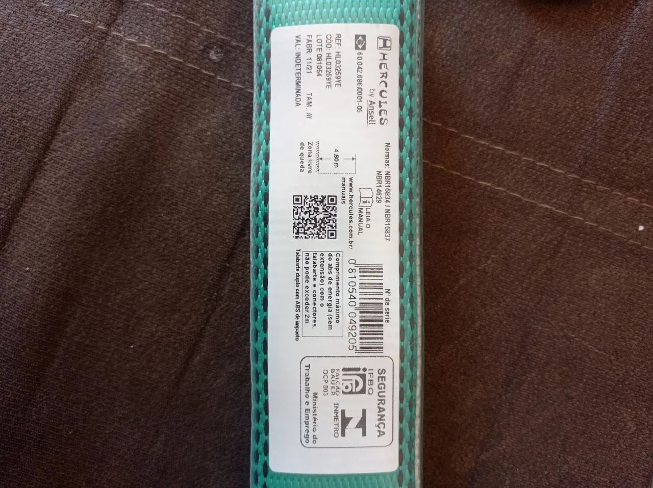 Vendo cinto e talabarte Hércules semi novo - Foto 5