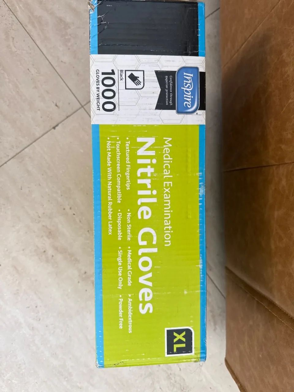 Luvas descartáveis- alta qualidade - produto importado 