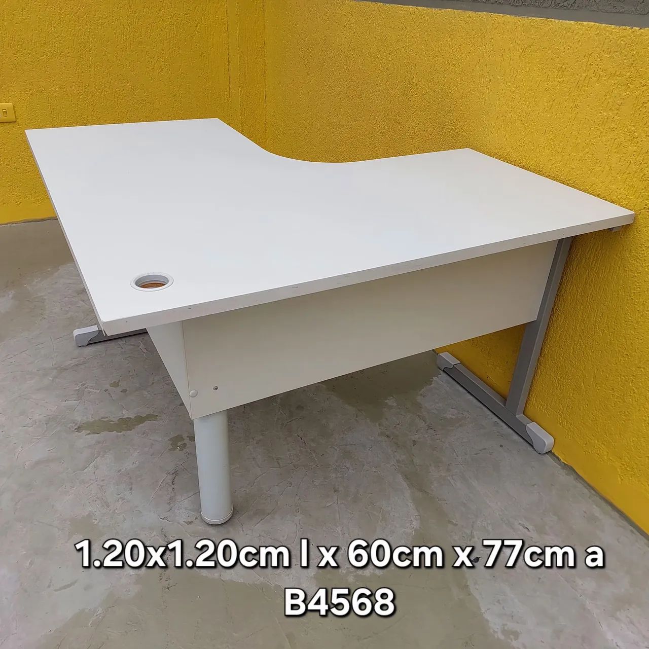 Mesa escritório em L - Foto 5