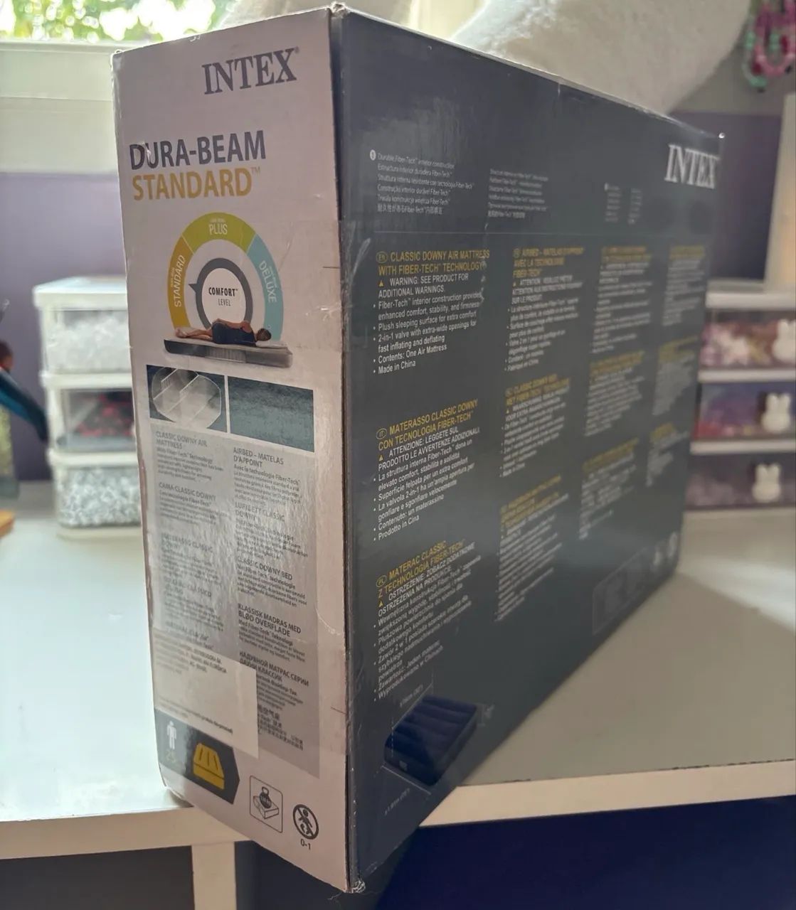 Colchão de ar - Solteiro - Intex - NOVO  - Foto 4
