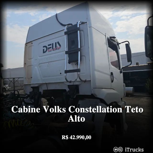 Cabine Volks Constellation Teto Alto 25370 Ano 2011 - Foto 6