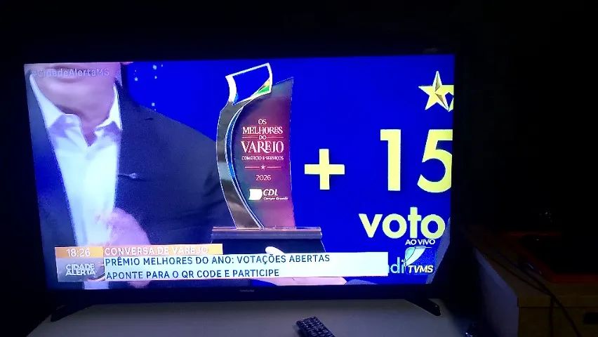 Tv Samsung 40 polegadas smart funciona tudo sem detalhes 1000 reais  - Foto 4
