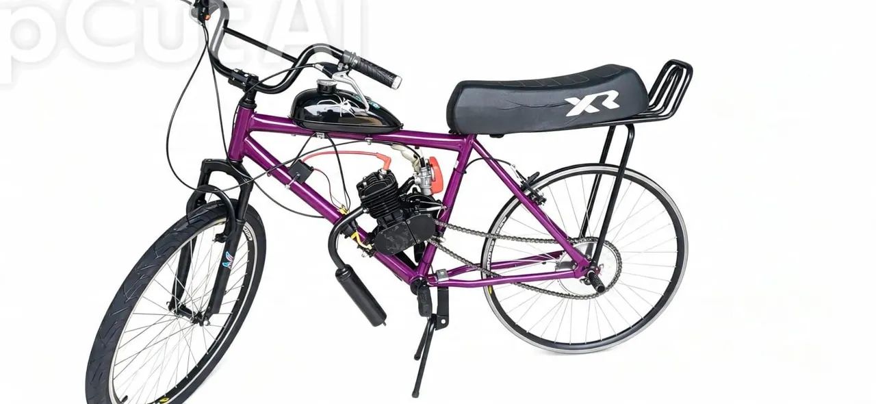 Bicicleta motorizada 80cc  