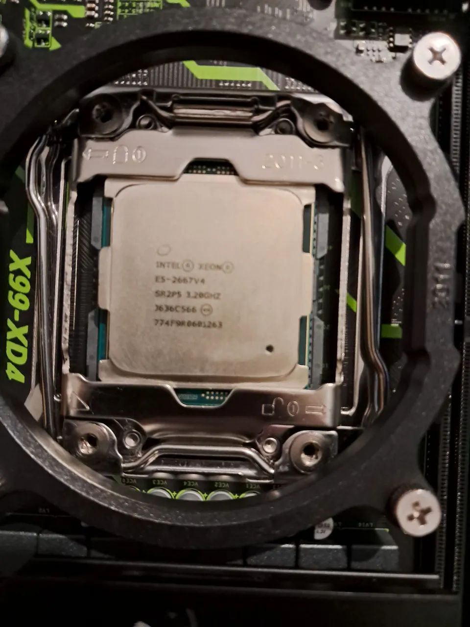 Placa mãe x99 XD4 + processador E5 2667 V4 - Foto 4