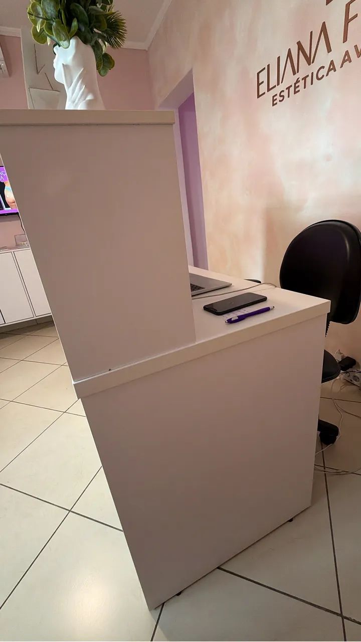 Vendo balcão recepção em perfeito estado  - Foto 3