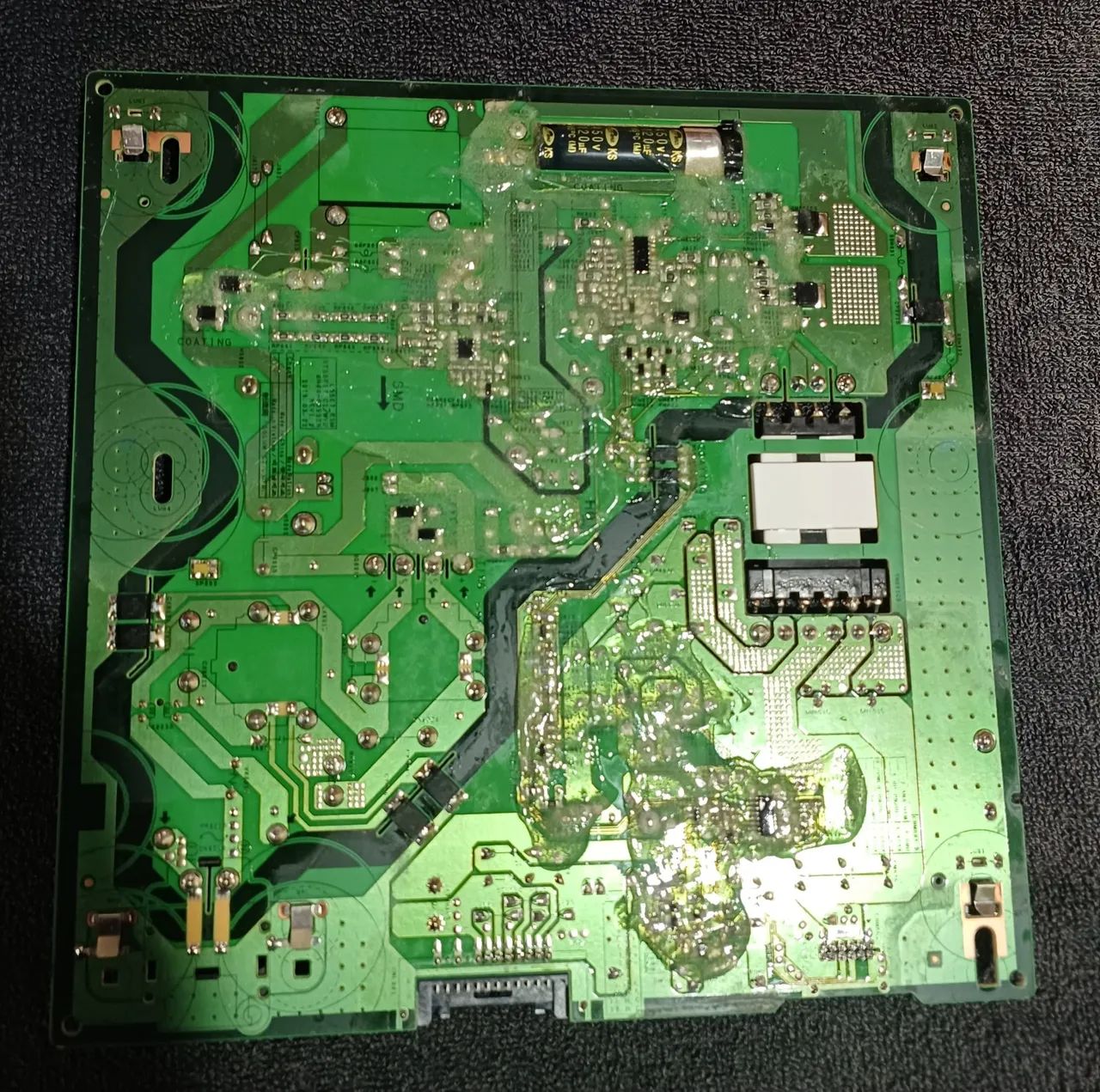 Placa da fonte smart tv samsung ru7100 50 polegadas  - Foto 2