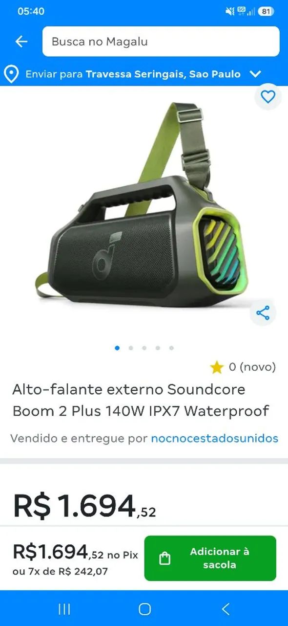 Caixa soundcore boom plus 2 - Foto 3