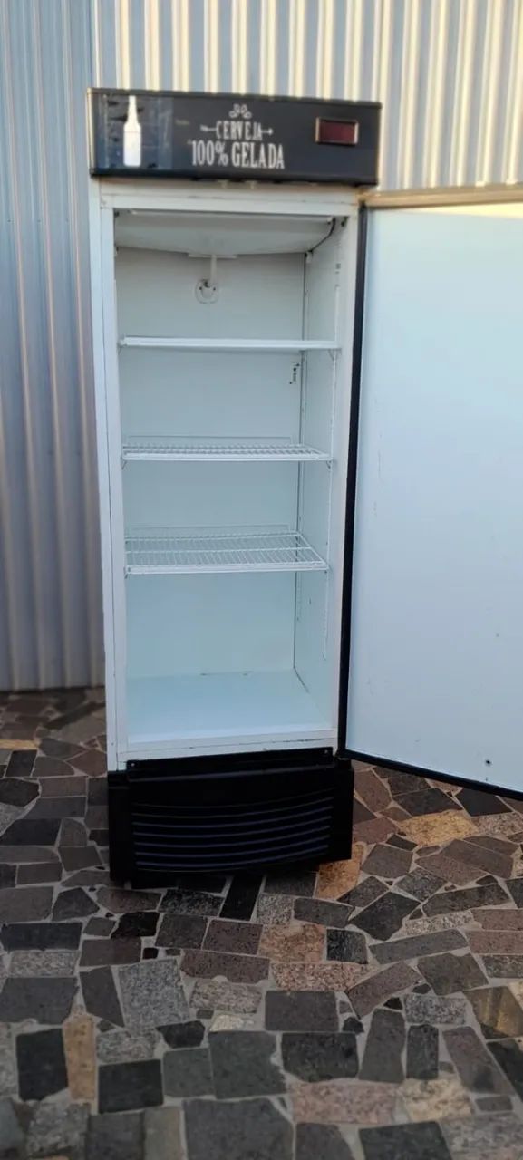 Cervejeira usada cervejas  bem gelada controlador digital  - Foto 5