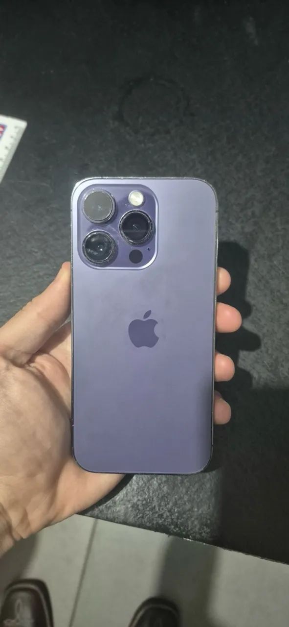 iPhone 14 Pro 128GB Roxo - Tudo Funcionando | 76% Bateria - Foto 2