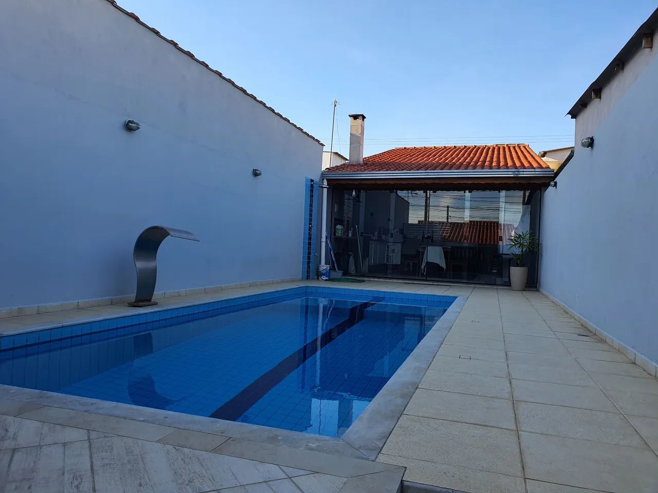 Casa Mobiliada Piscina Churrasqueira  - Foto 5