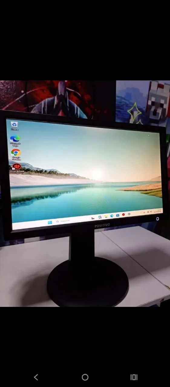 MONITOR POSITIVO SEMI-NOVO 20 POLEGADAS  - Foto 2