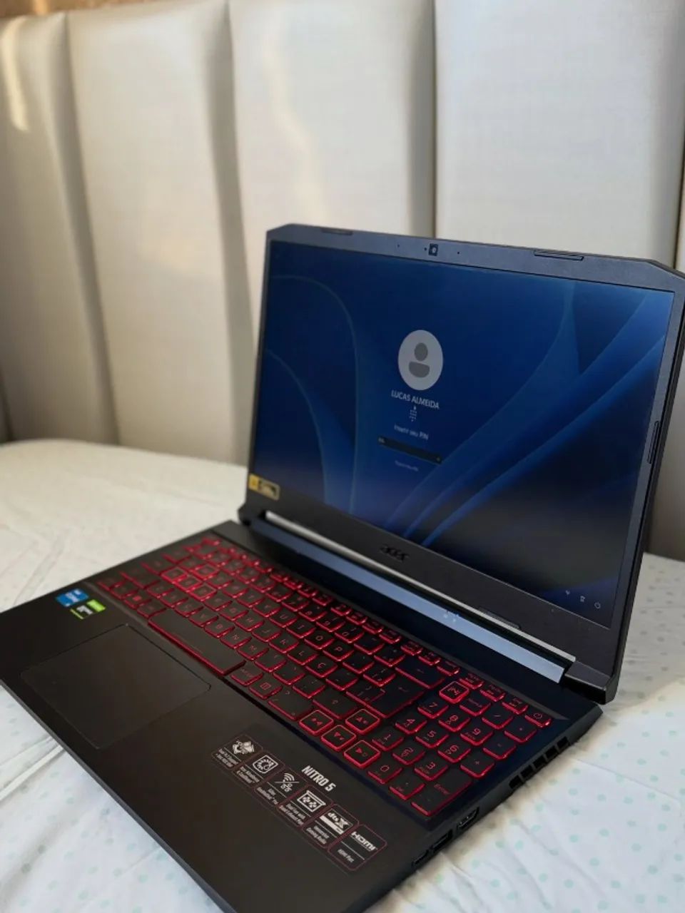 Notebook Acer 5 Nitro - Gtx 1650 4Gb - Foto 3