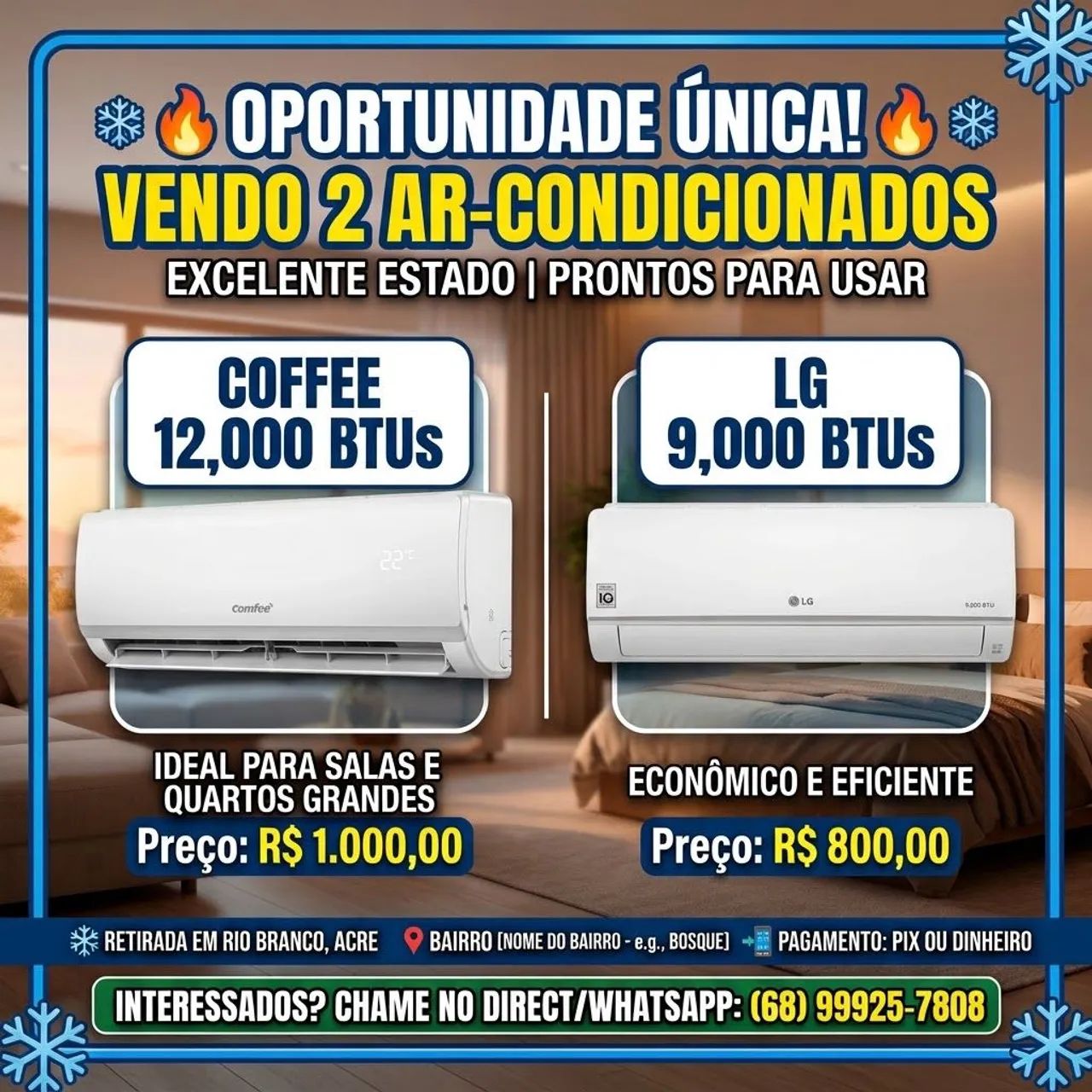 Vendo ar condicionado