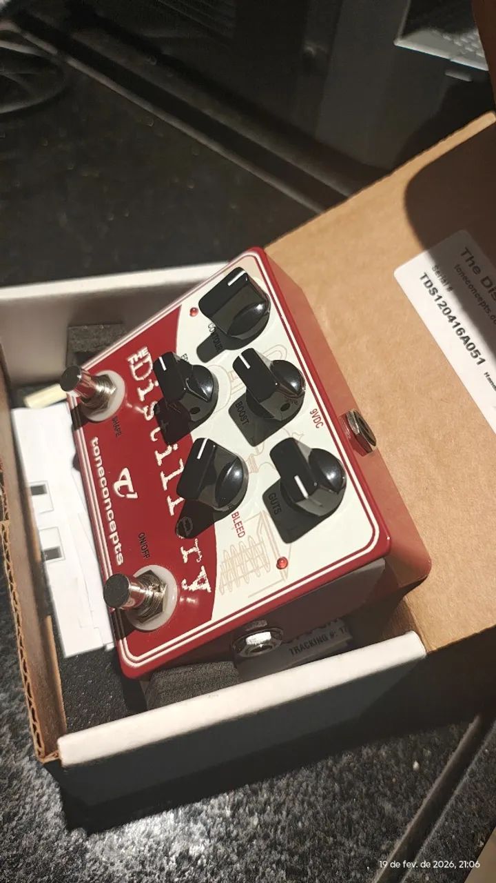 Pedal de Boost/Overdrive The Distillery - Toneconcepts - Foto 2