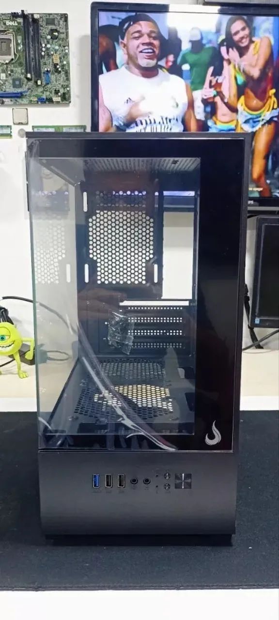 gabinete aquario risemode preto - Foto 3