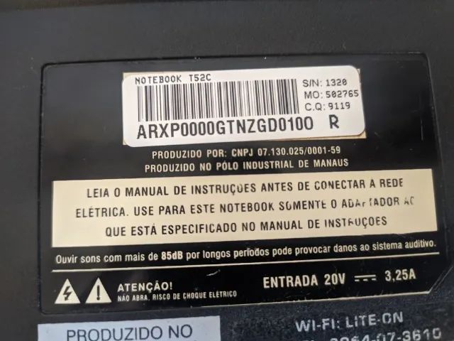Notebook CCE p/ retirada de peças (ver descrição) - Foto 5