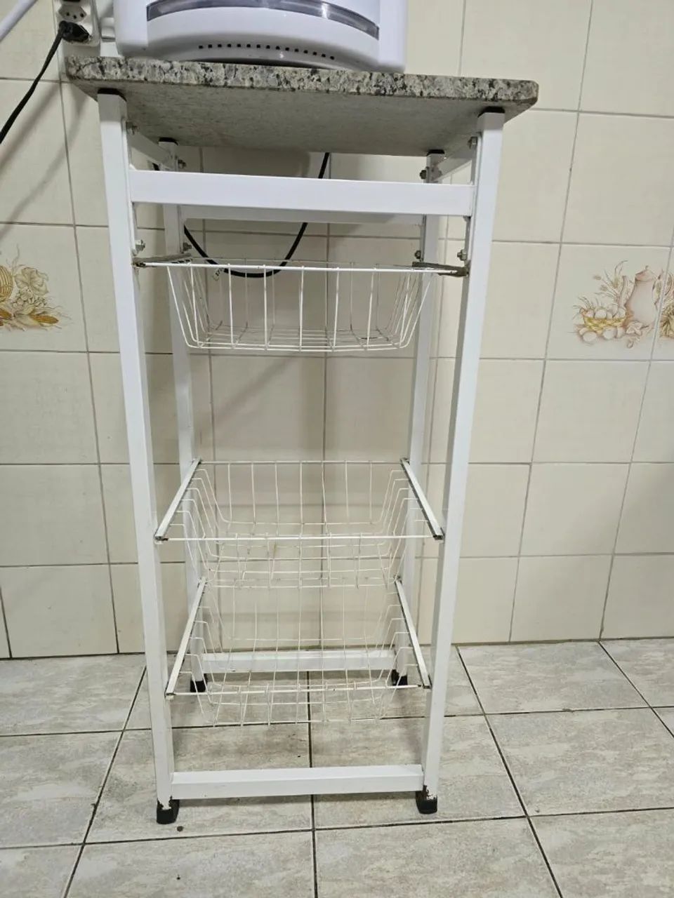 Fruteira de 3 andares