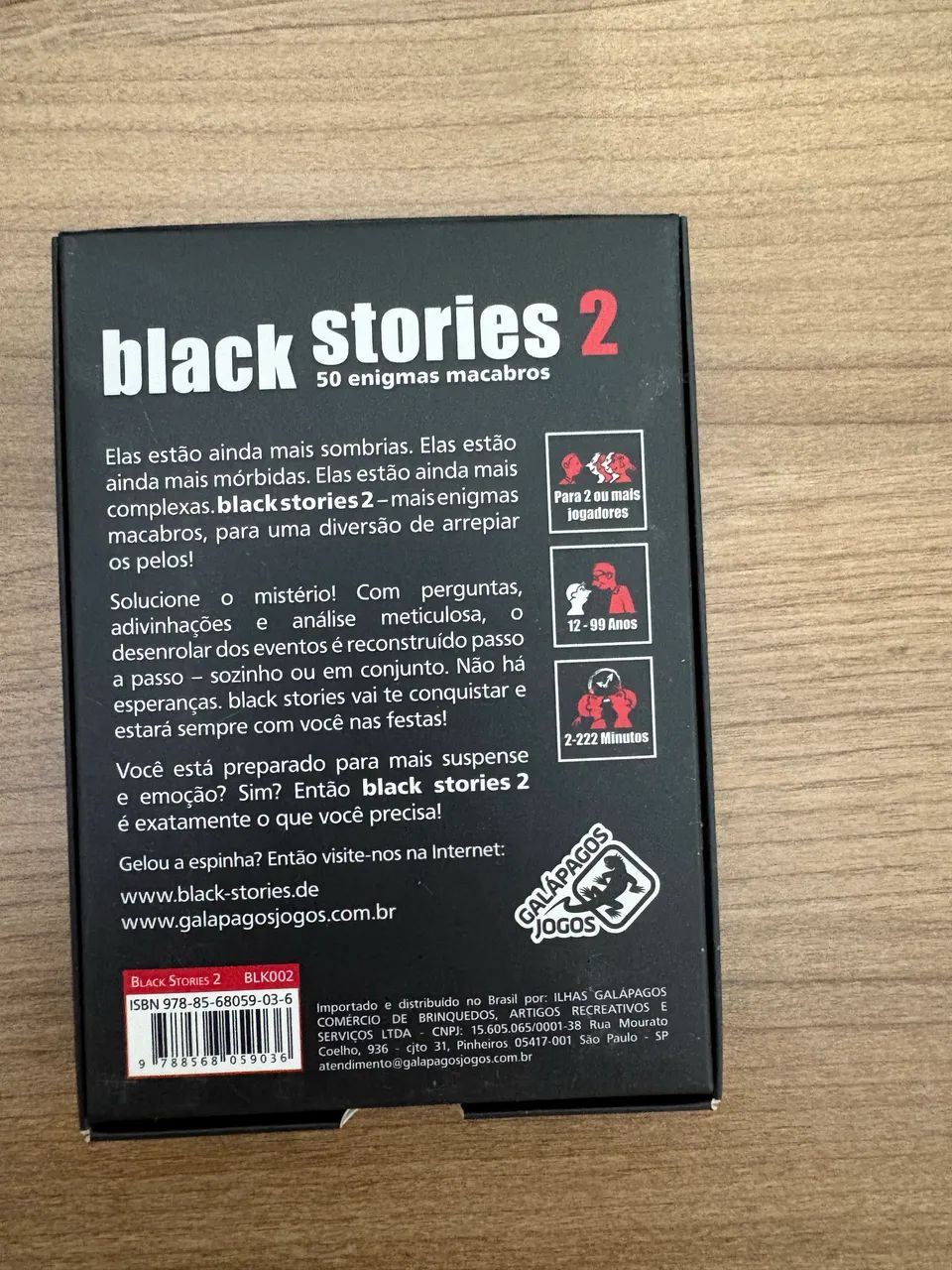Black stories 2- jogo - Foto 2