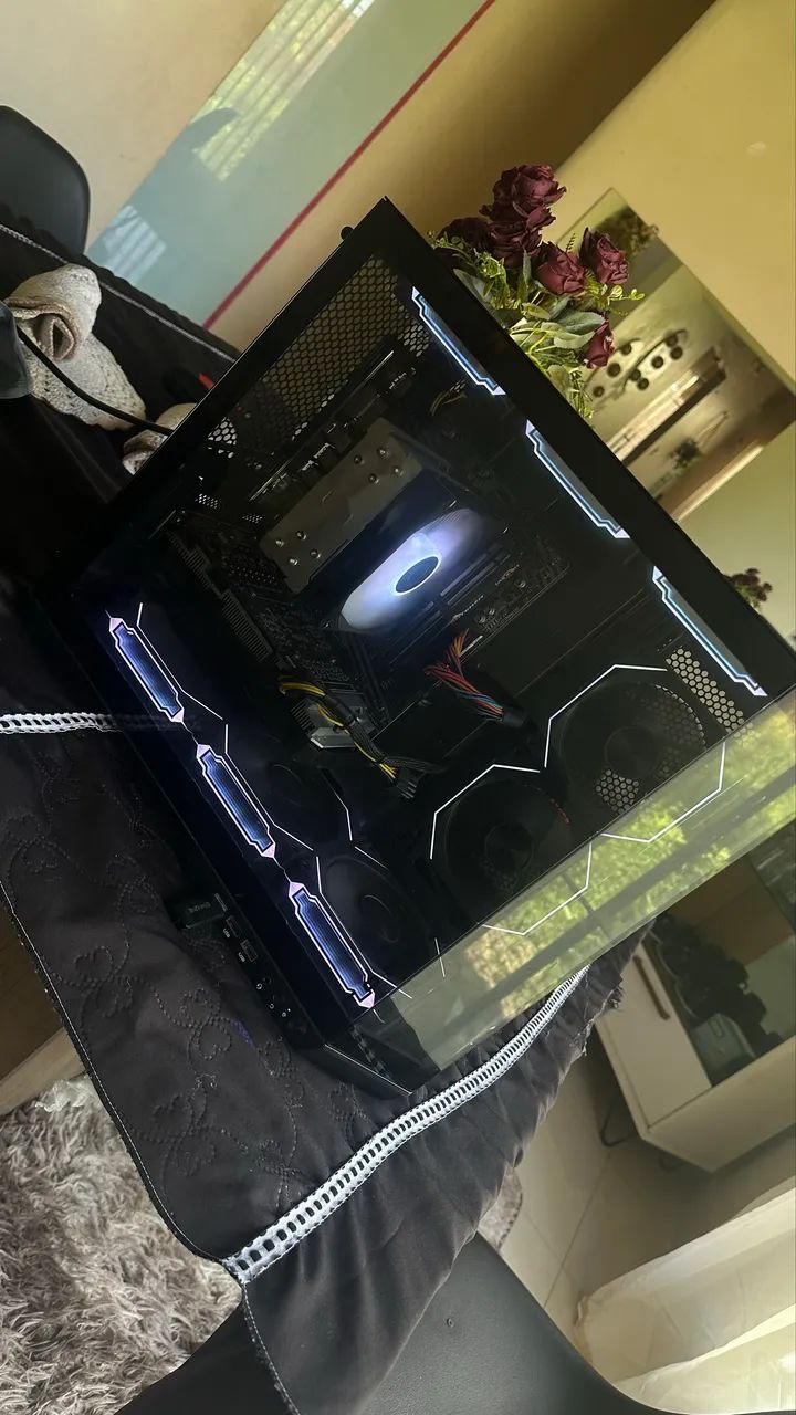 Pc gamer Ryzen 7 5700x RTX 2060 super aceito cartão de crédito  - Foto 3