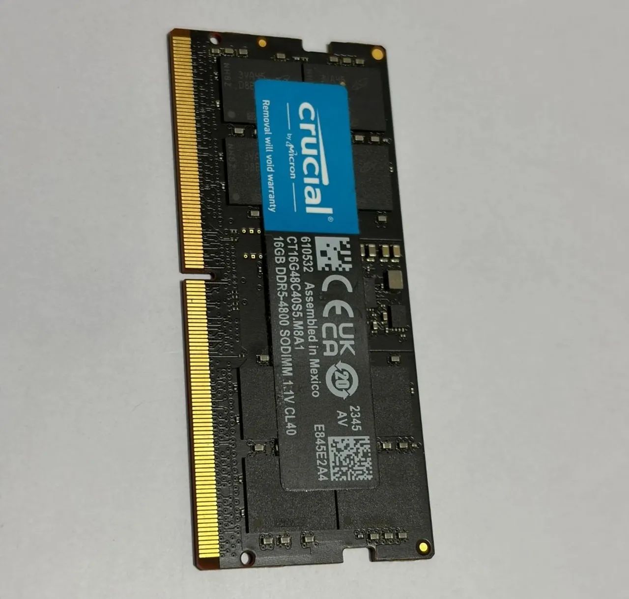 Memória de notebook DDR5 16G - Foto 2