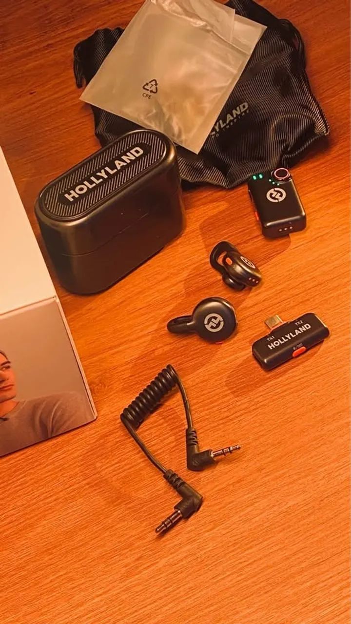 Microfone Hollyland Lark M2s