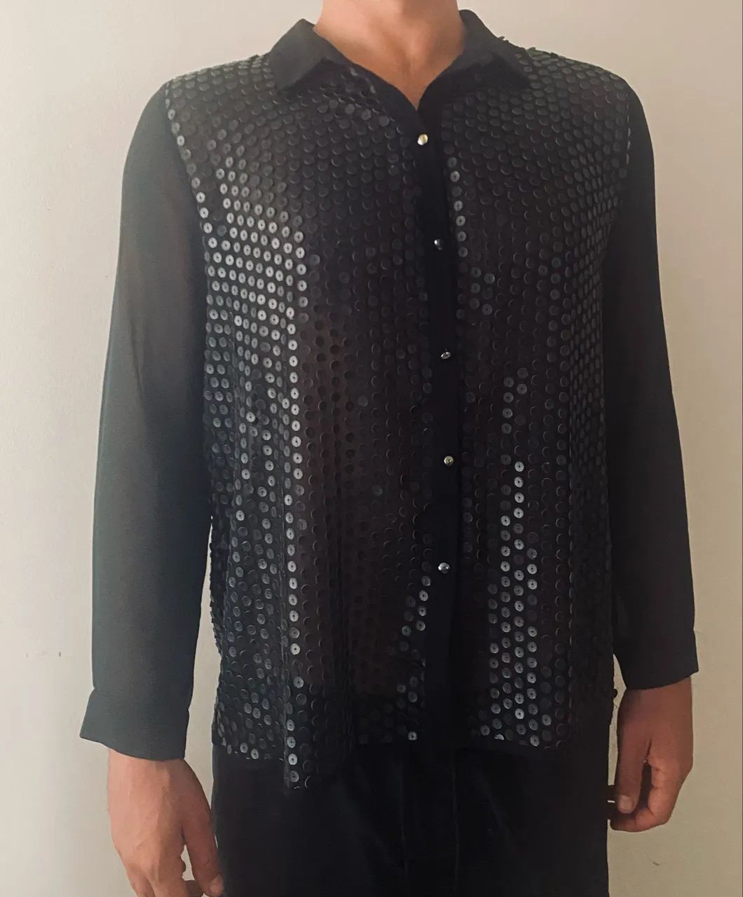Camisa de festa unisex tamanho gg 