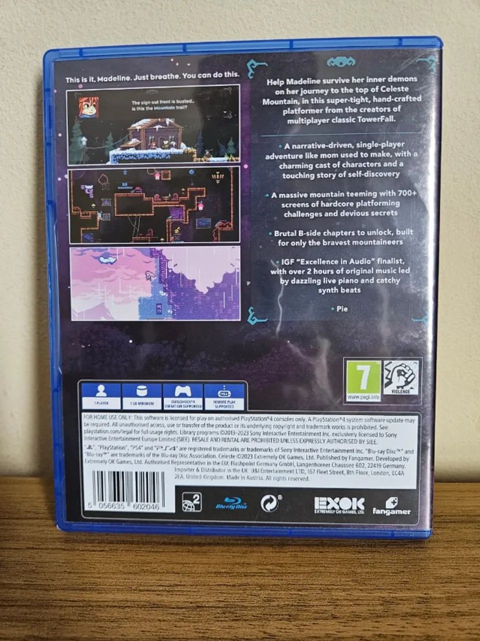 Celeste - Jogo PS4 Extremamente Conservado - Foto 2