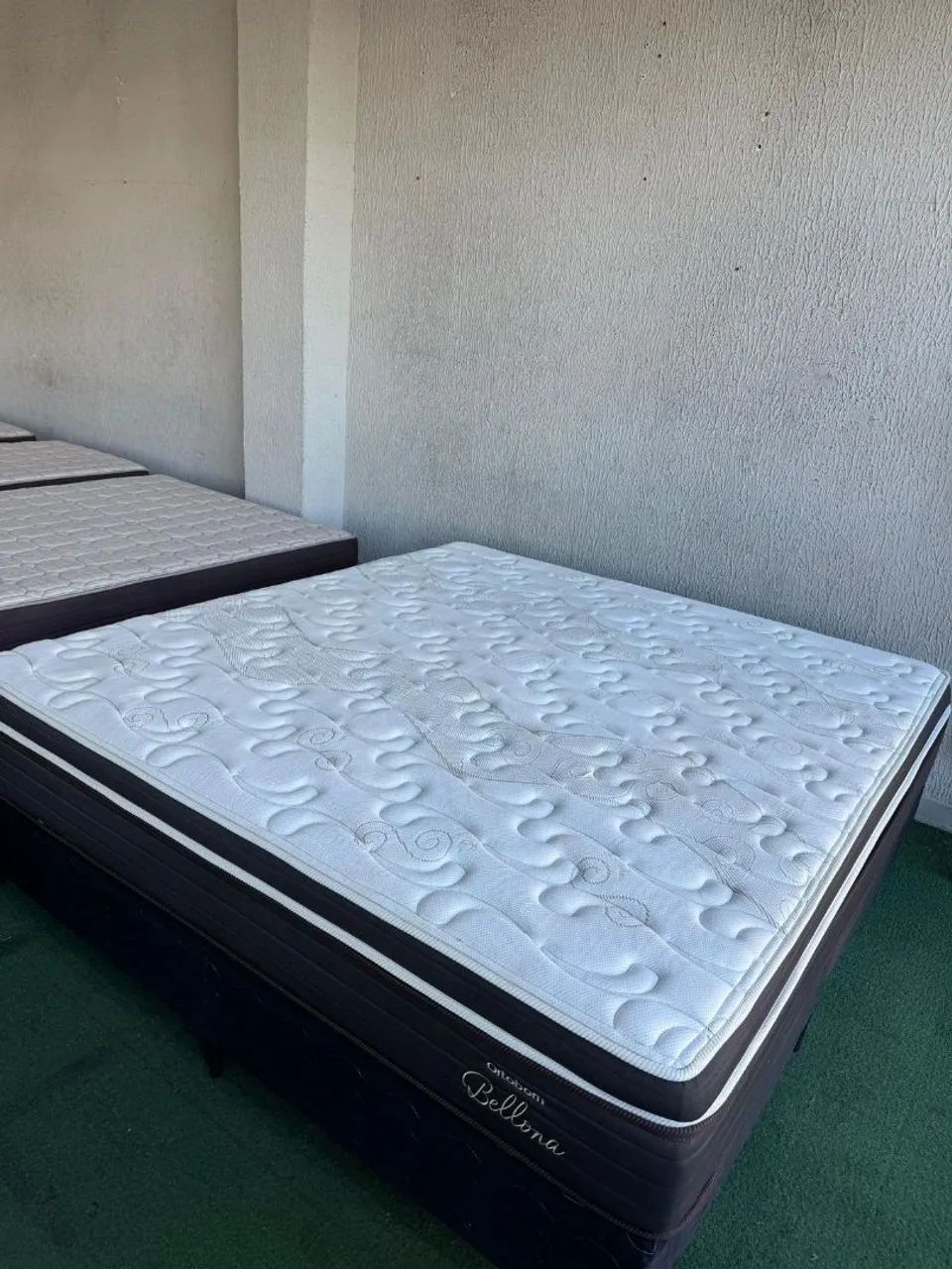 Cama Box King Size Ortobom seminova - Foto 4