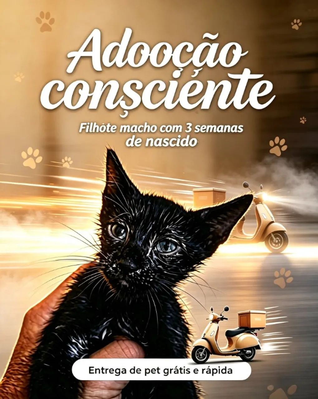 Adoção consciente de gato - Foto 4