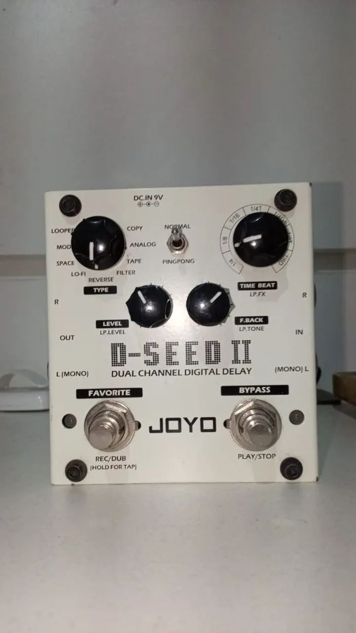 Pedal Delay Guitarra D-SEEDS II Perfeito Estado