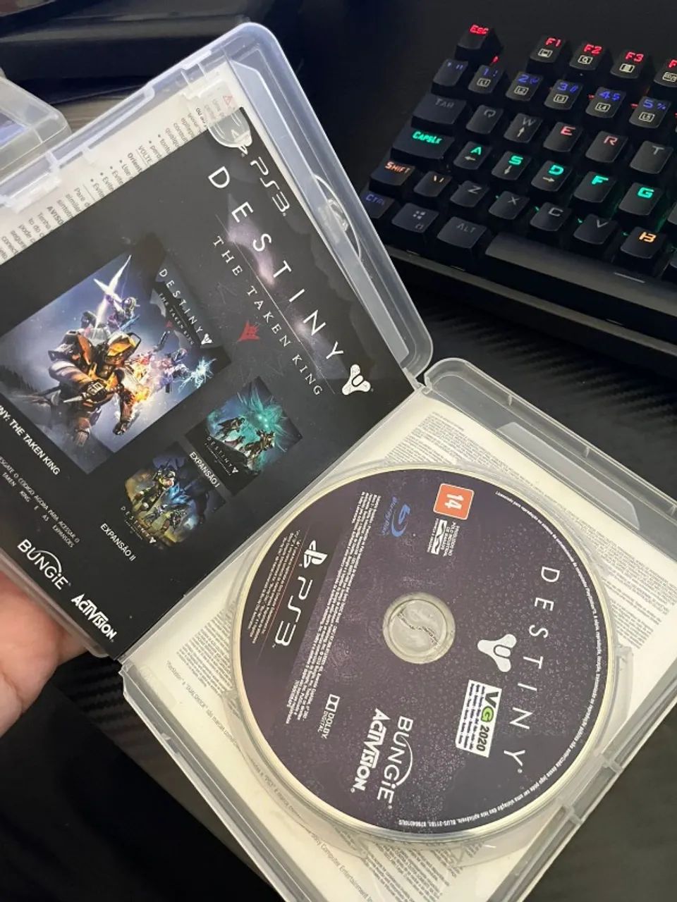 PS3   本体(マインクラフト、BF、distny) Jogo Destiny - PS3 (Servidores Inativos) - MeuGameUsado