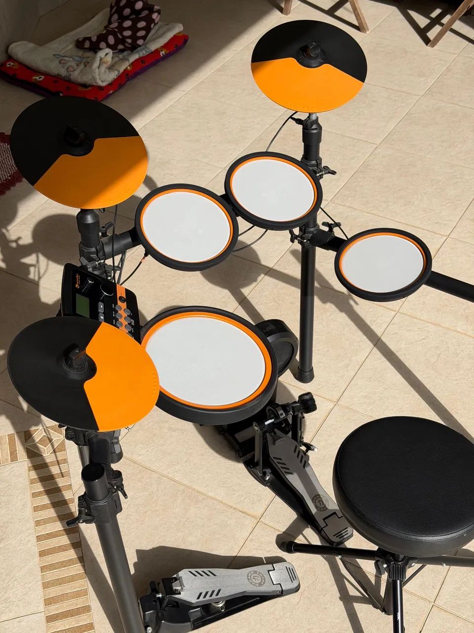 Bateria eletronica 7 pads socket - Foto 4