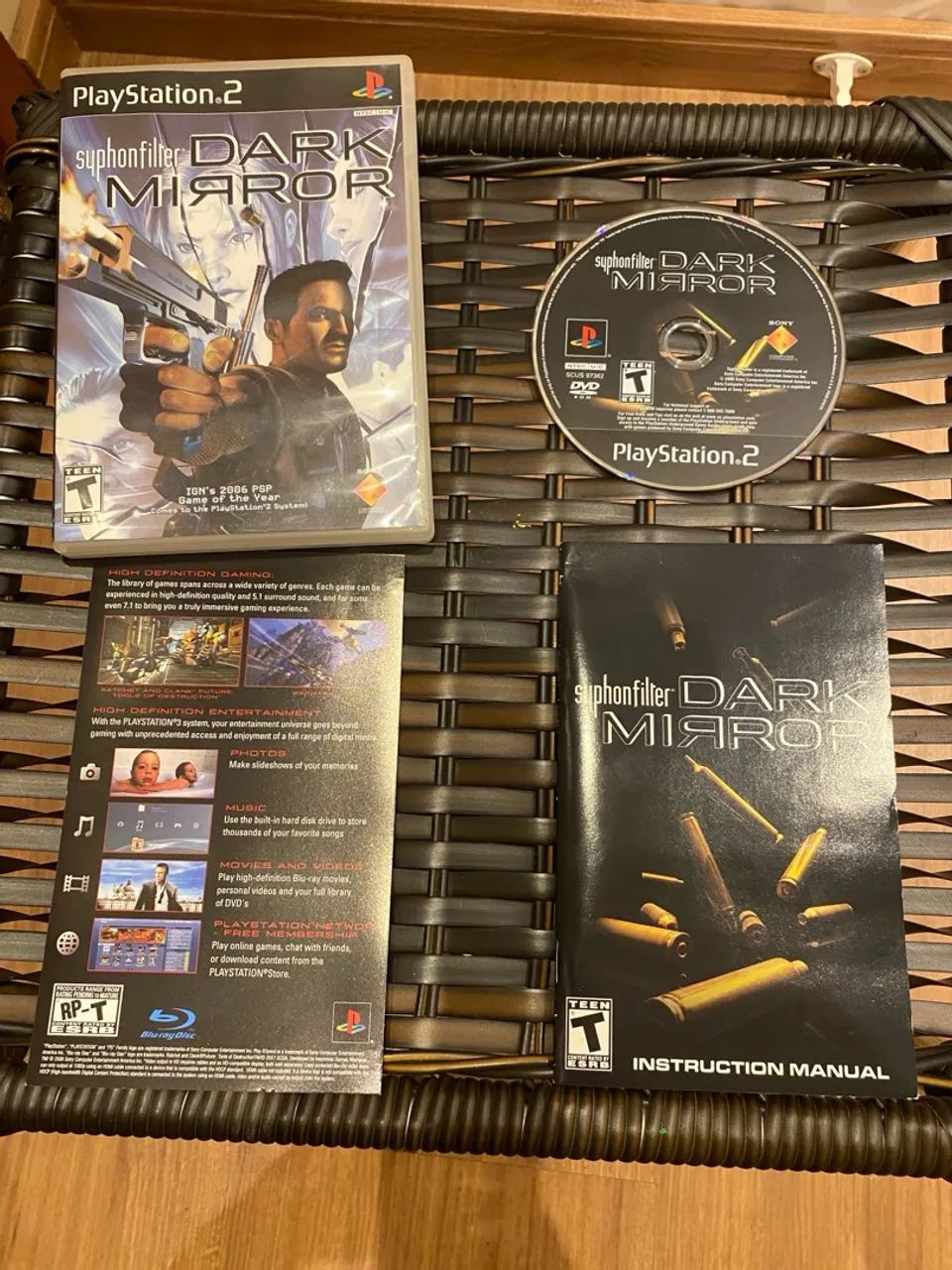 Jogo Syphon Filter Dark Mirror ps2 - Foto 2