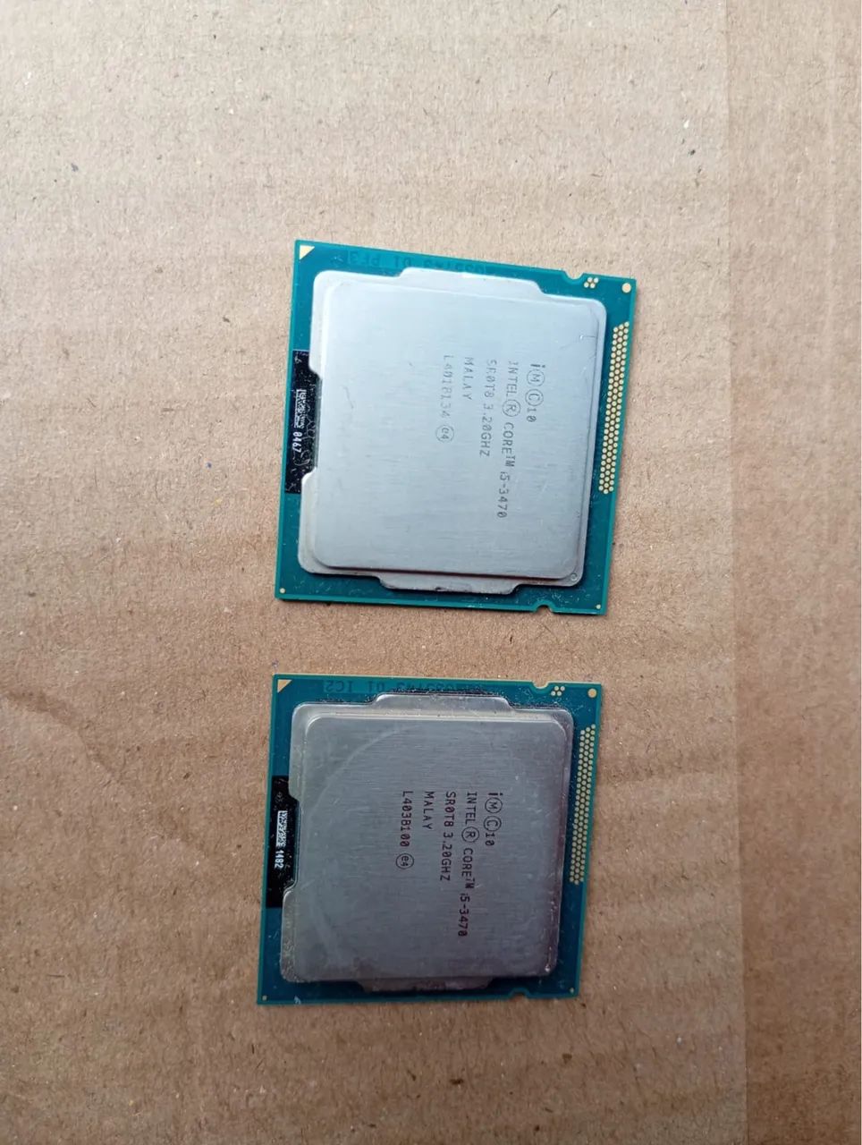 Dois processadores i5 3470 Terceira Geração 